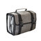 Travel Wash Bag 300D Cationic Folding Travel Storage Hanging Bag Travel Storage Bag - Gray