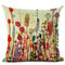 Flowers and Birds 45*45cm Cushion Cover Linen Throw Pillow Car Home Decoration Decorative Pillowcase - #5