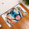 Watercolor Dog Pattern Carpet Mats Non Slip Bath Rugs Animal Door Rectangle Floor Mats 40*60cm - #1