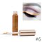 10-Color Flash delineador de ojos líquido Shiny Pearlescent Colorful Eyeliner Eye Maquillaje - 6