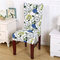 Cubierta de silla moderna contratada flor estirada que cubre la decoración de la habitación de la funda - #6