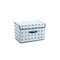 Non-Woven Large Storage Box Fabric With Cover Clothes Storage Box Foldable Clothes Storage Box - M