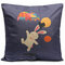 Cute Cartoon Animals Cotton Linen Throw Pillow Case Home Sofa Car Office Cushion Cover - G