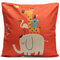 Cute Cartoon Animals Cotton Linen Throw Pillow Case Home Sofa Car Office Cushion Cover - A