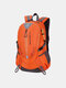 Men Oxford Cloth Waterproof Large Capacity Outdoor Climbing Travel Backpack - Orange