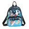 Sequined Unicorn Backpack New Girl Fashion Backpack Cartoon Cute Bag Travel Backpack - Blue