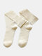 JASSY 5 Pairs Women's Pure Cotton Thin Hollow Mesh JK High Tube Stockings - #02