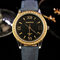 YAZOLE Women's Watches Diamond Gold Watches Luxury Quartz Leather Clock Watches for Women - 5