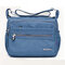 Nylon Waterproof Light Weight Crossbody Bag For Women - Blue