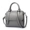 Alligator Print PU Leather Handbag Shoulder Bags Crossbody Bag For Women - Gray