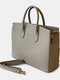 Women Handbag Solid Multifunction Crossbody Bag - Beige
