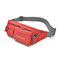 Men And Women Water Resistant Outdoor Fanny Bags Multi-function Chest Bags - Red