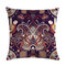 Taie d'oreiller bohème créatif imprimé lin coton housse de coussin maison canapé décor jeter taie d'oreiller - #11