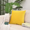 Nordic Solid Color Square Velvet Throw Pillowcase Soft Waist Pillowcases Rectangular Cushion Cover - #1