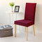 Dinning Chair Cover Thicken Spandex Polar Fleece Elastic Stretch Seat - #12