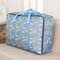 Zipper Portable Quilt Clothes Storage Bag Home Travel Storage Handbag - #3