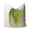 Funda de cojín de lino con estampado de verduras de col en 3D creativo Funda de cojín de sofá para el hogar con sabor divertido - #8