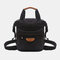 Women Oxford Casual Basic Backpack School Bag - Black
