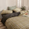 3 pcs/sets 100% Cotton Comforter Bedding Sets Duvet Cover Set - #7