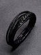 Vintage Multi-layer Hand-woven Leather PU Alloy Magnetic Clasp Bracelet - Black