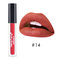 Maquillage liquide de lustre de lèvres de rouge à lèvres mat durable cosmétique imperméable - 14
