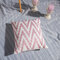 Pink Hand Knitting Pattern Linen Pillow Case Home Fabric Sofa Mediterranean Cushion Cover - #8