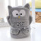 Cute Animal Shaped Baby Foldable Robe For 0-24M - Grey