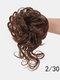 JASSY Women's High Temperature Silk Synthetic Curly Wig Elastic Hair Tie - #03