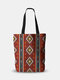 Women Canvas Bohemia Ethnic Pattern Shoulder Bag Handbag Tote Shopping Bag - 15