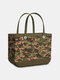 Women PVC Fashion Large Capacity Print Handbag Tote - #16