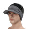 Men Skullies Beanie Hat Winter Cap Wool Scarf Caps Set Bonnet Knitted Hat - Grey1