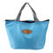 Women Lunch Bag Aluminum Foil Insulation Bag Tote Bag Students Lunch Box Bag - Blue