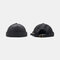للجنسين القبعات الصلبة اللون الجمجمة قبعات الهيب هوب القبعات - أسود