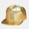Mens Baseball Hat Summer Street Dance Wild Flat-edge Hat Mens Caps - Gold