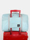 1 PC Multi-function Portable Large Travel Storage Bag Waterproof Folding Luggage Handbag Pouch - Lake Blue