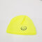 Short Knit Woolen Cap Skull Caps Cold Cap Thin Section - Bright Yellow