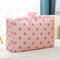 Zipper Portable Quilt Clothes Storage Bag Home Travel Storage Handbag - #6