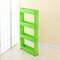 DIY Removable Creative Bathroom Kitchen Storage Shelves Crevice Shelf Household Rack Holder - Green 1