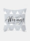1 PC Plush Brief Fashion Pattern Decoration In Bedroom Living Room Sofa Cushion Cover Throw Pillow Cover Pillowcase - #09