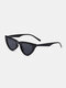 Women Casual Retro Fashion Outdoor UV Protection Cat Eye Frame Sunglasses - #01