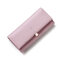 Women Pendant Pu Leather Wallet Casual Shopping Must-have High-end Wallet Purse  - Purple