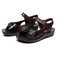 Bow Soft Flat Sandals For Women - Brown