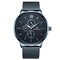 Men's Ultra-thin Stainless Steel Watch Date Display Waterproof Sports Quartz Watch - 05