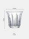 Flatwhit White Latte Coffee Cup Bomber Glass High Temperature Resistant Anti Scalding Transparent Single Product Cup Dirty Cup - Large