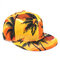 Coconut Tree Beach Wind Seaside Baseball Cap Flat Along Hip Hop Hat - #02