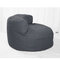 Lazy Sofa Bean Bag Cover Without Filler Tatami Leisure Single Creative Living Room Balcony Bedroom Lazy Chair Cover - Grey
