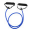 Rubber Latex Tension Rope Chest Developer Expander Spring Exerciser Fitness Equipment - Blue