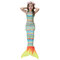 3Pcs Bohemian Style Girls Mermaid Tail Bikini Sets Bathing Suit Swimwear For 4Y-13Y - 4