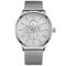 Men's Ultra-thin Stainless Steel Watch Date Display Waterproof Sports Quartz Watch - 03