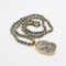 Vintage 8mm irrégulier pendentif en pierre naturelle long collier bijoux ethniques pour les femmes - 6